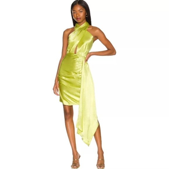 New! Elliatt Croatia Dress in Citrus 🌙 Size Medium NWT - Picture 11 of 15